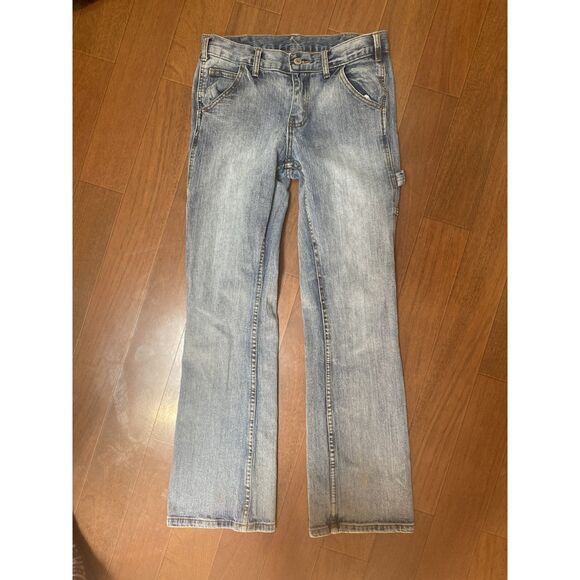 John Galt Carpenter-Style Straight Leg Denim Pants – Women’s Small - Picture 1 of 6